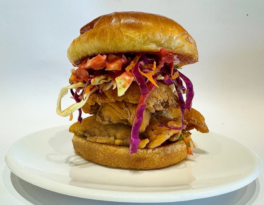 Crimson Clamor Oyster Sandwich